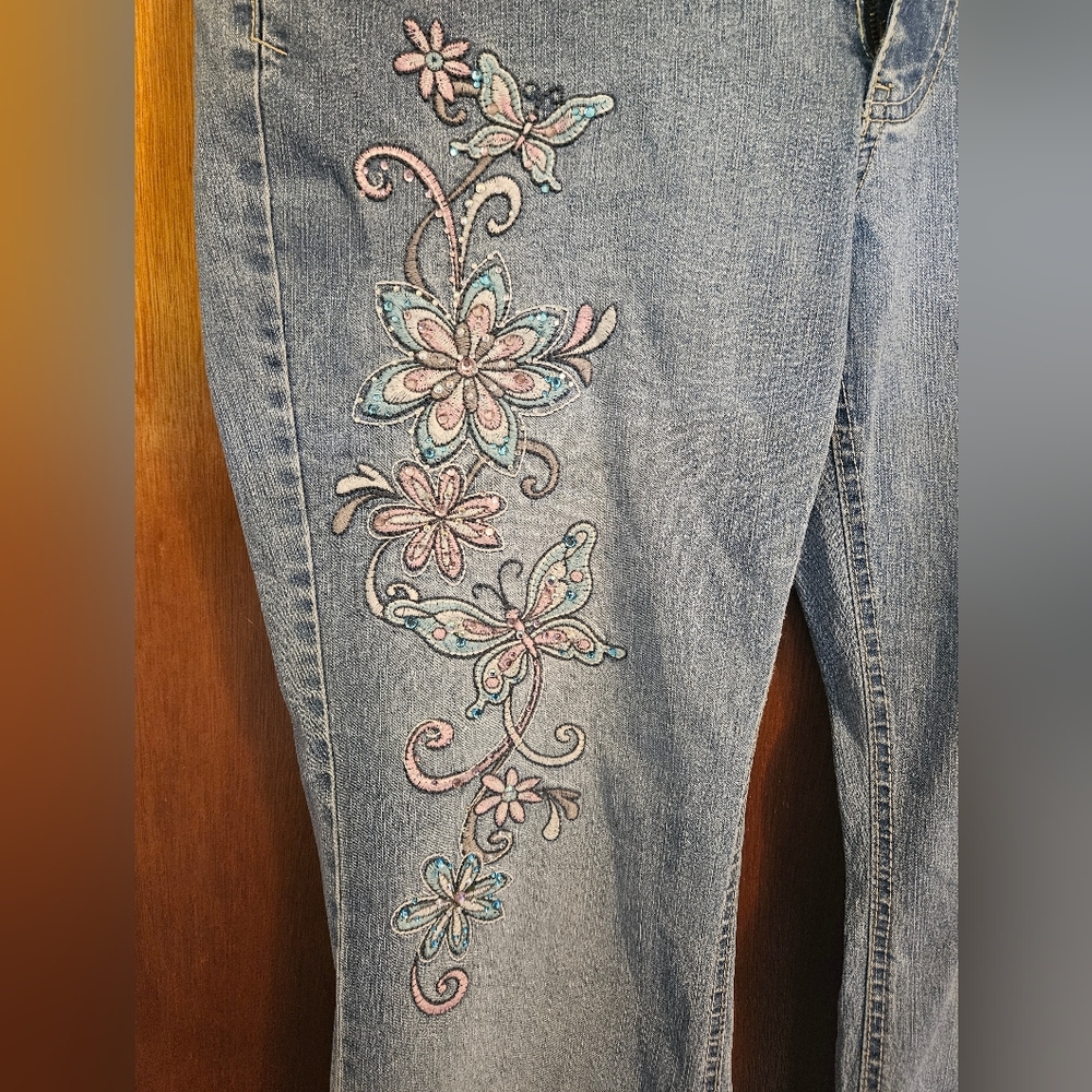 Bedazzled Flare Angel Jean's